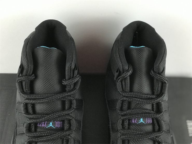Air Jordan 11 Black purple Gamma Blue
