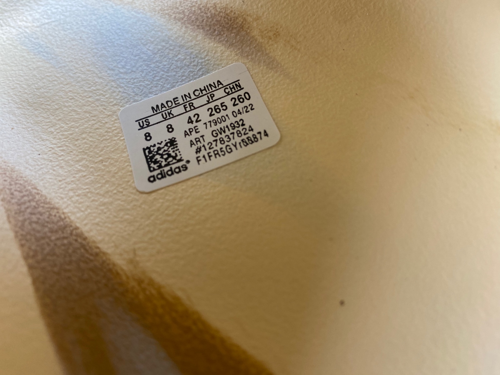 YEEZY SLIDE Yellow camo，GW1932