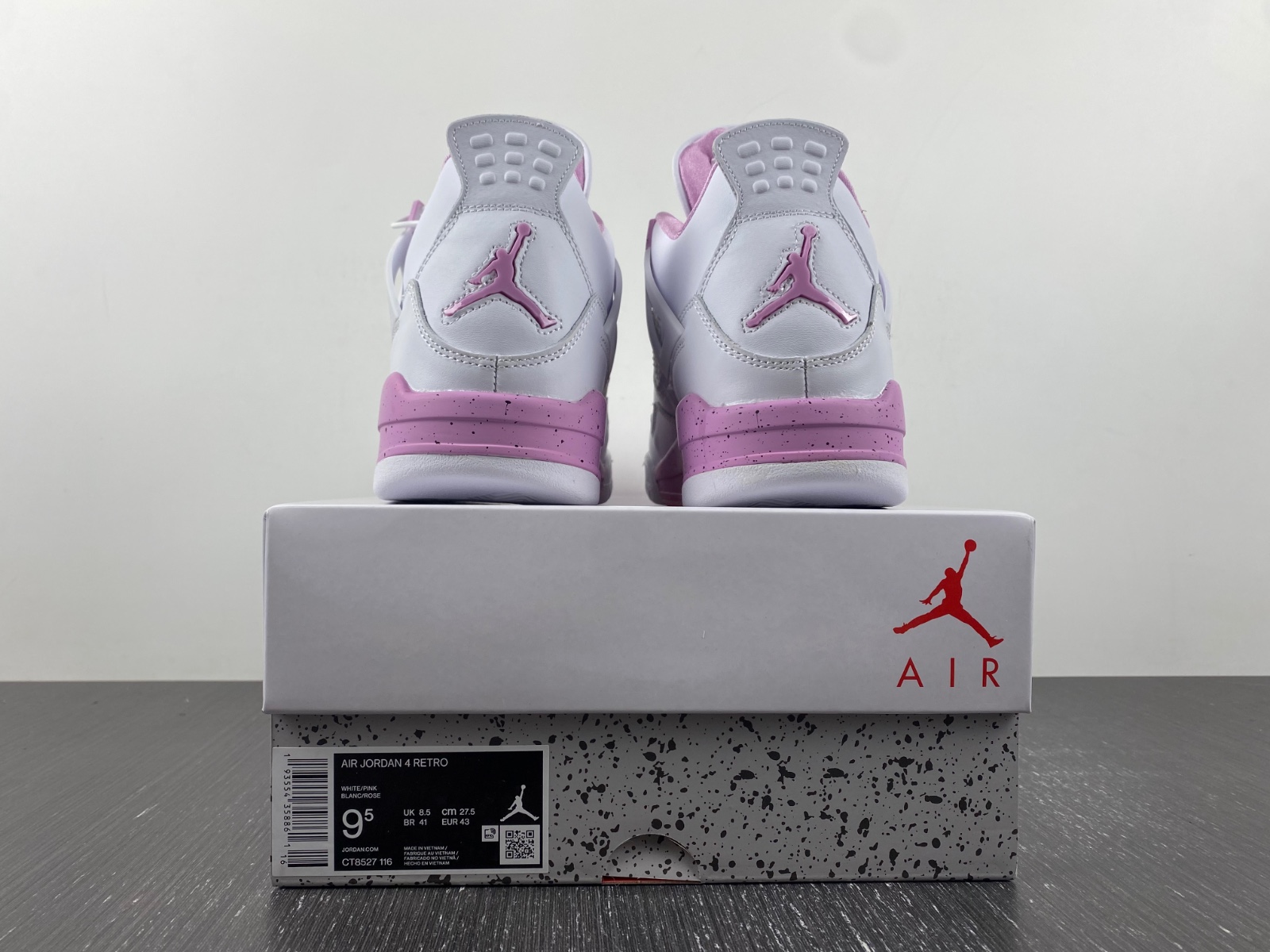Air Jordan 4 White Pink Oreos