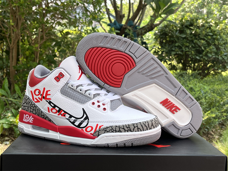 Air Jordan 3 OG “Fire Red”DIY Love