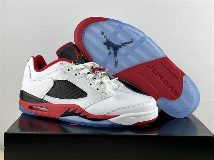 Air Jordan 5 Low “Fire Red”