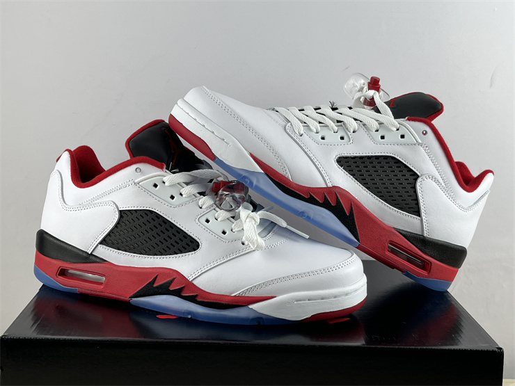 Air Jordan 5 Low “Fire Red”