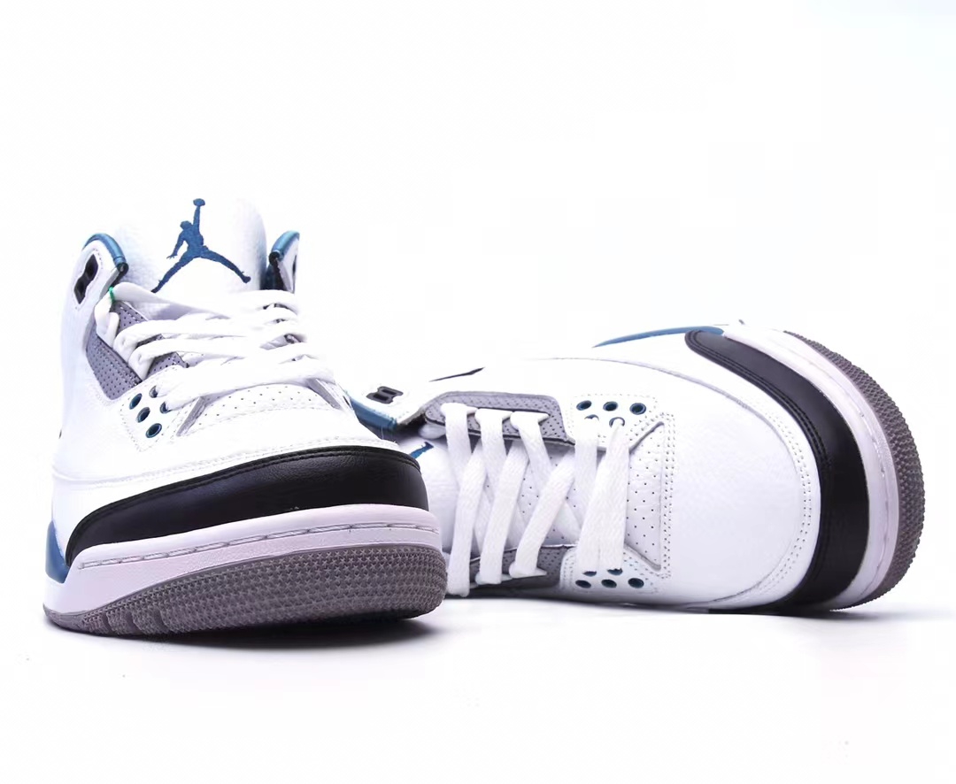 Air Jordan 3 Retro Lightning (white black orchid)