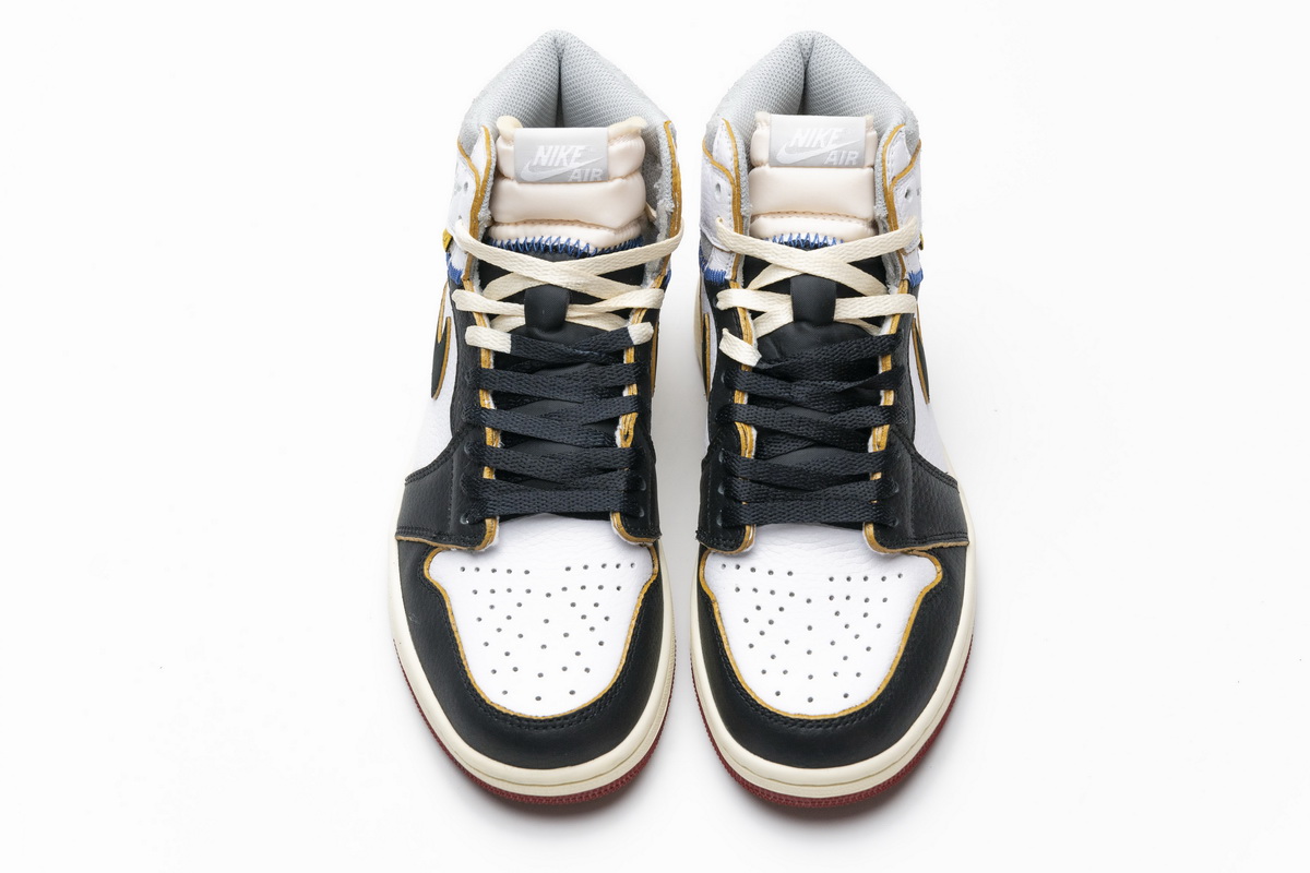 Union X Air Jordan 1 OG Hi Retro“Black Toe”