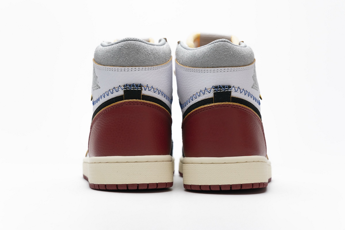 Union X Air Jordan 1 OG Hi Retro“Black Toe”