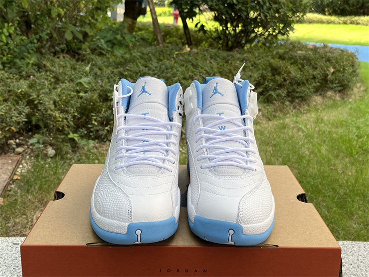 Air Jordan 12 Retro White Univ Blue