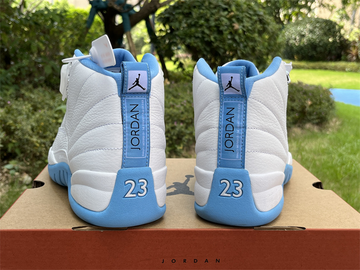 Air Jordan 12 Retro White Univ Blue