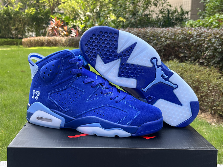 Air Jordan 6 Royal blue