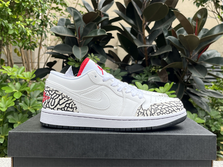 Air Jordan 1 Phat Low cement ash