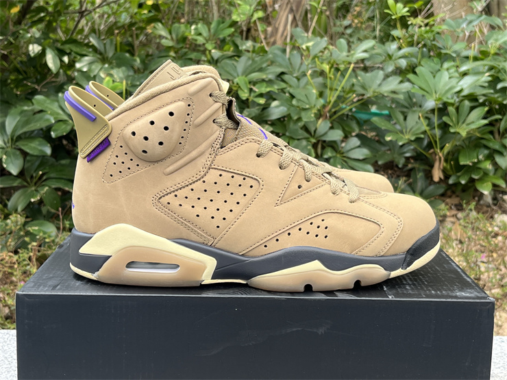 Air Jordan 6 Gore-Tex “Brown Kelp”