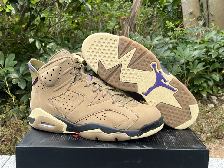 Air Jordan 6 Gore-Tex “Brown Kelp”