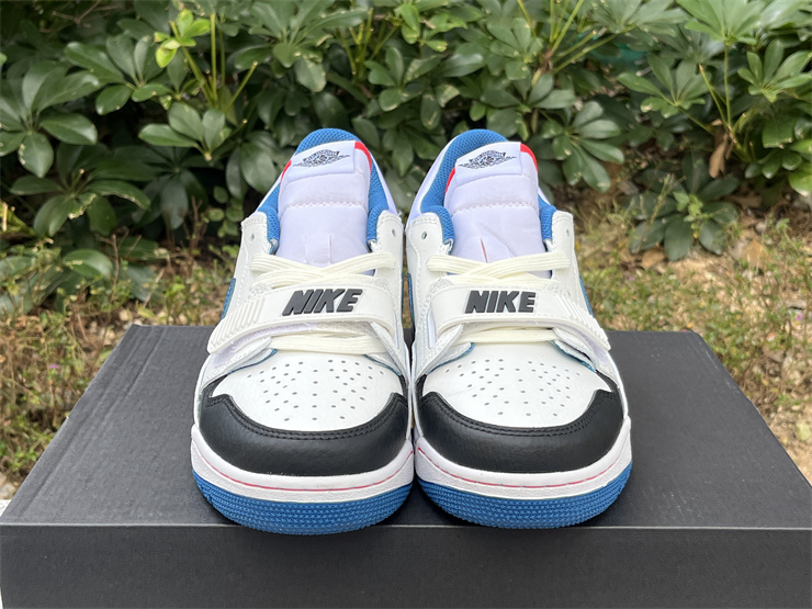 NIKE AIR JORDAN LEGACY 312 LOW,White, black and blue
