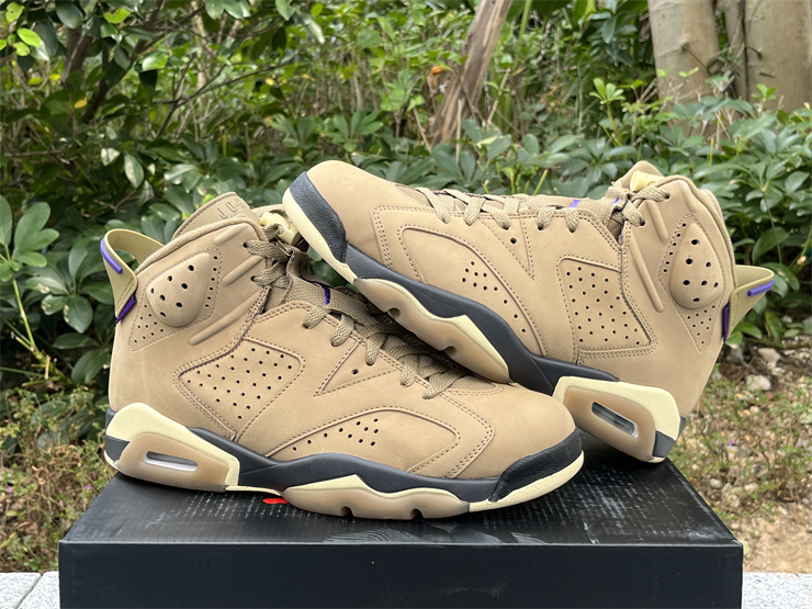 Air Jordan 6 Gore-Tex “Brown Kelp”