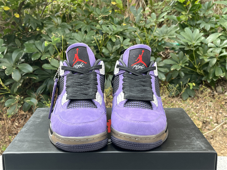 Travis Scott x Air Jordan 4 Purple