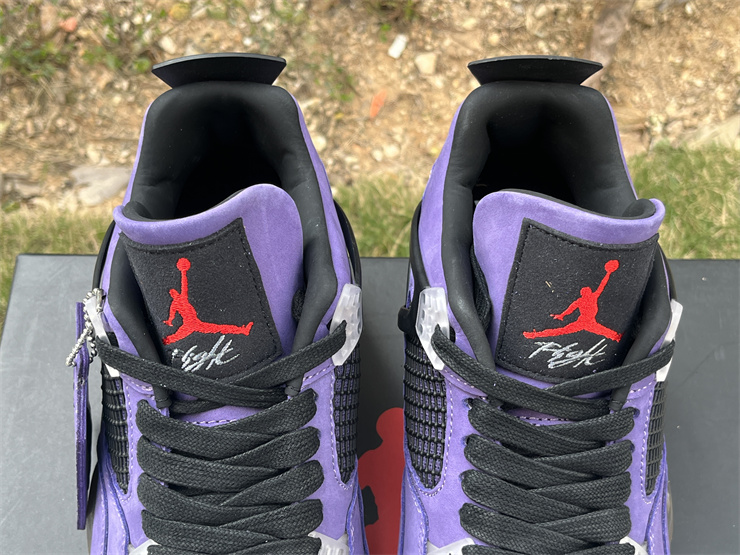 Travis Scott x Air Jordan 4 Purple
