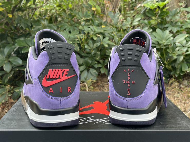 Travis Scott x Air Jordan 4 Purple