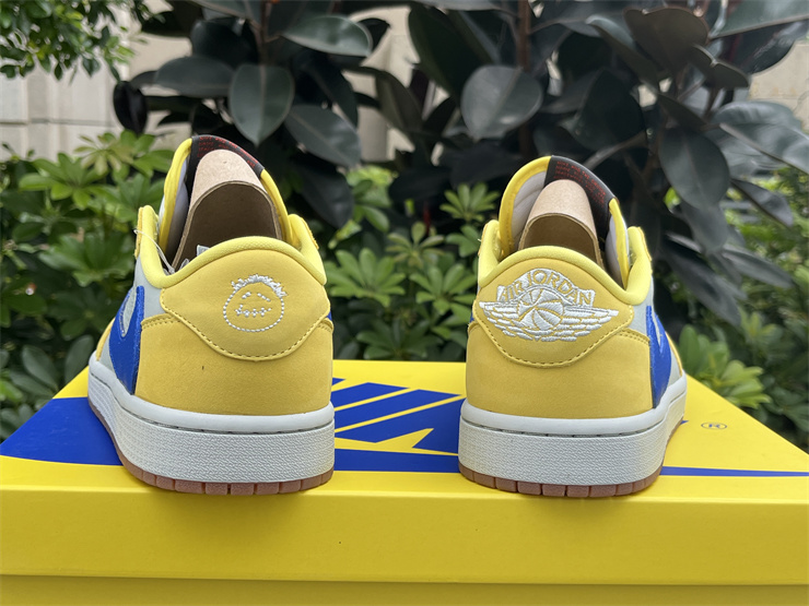 Travis Scott x Air Jordan 1 Low Canary