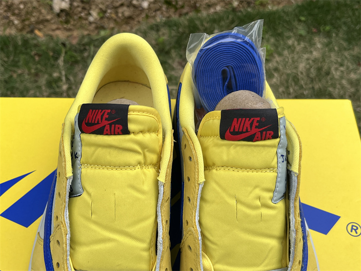 Travis Scott x Air Jordan 1 Low Canary