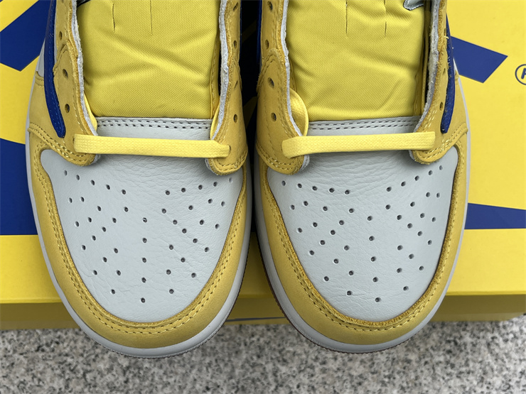 Travis Scott x Air Jordan 1 Low Canary