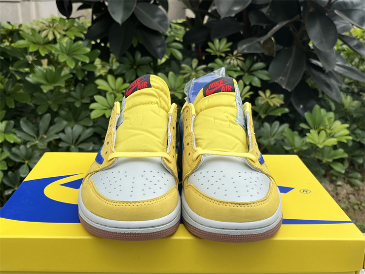 Travis Scott x Air Jordan 1 Low Canary