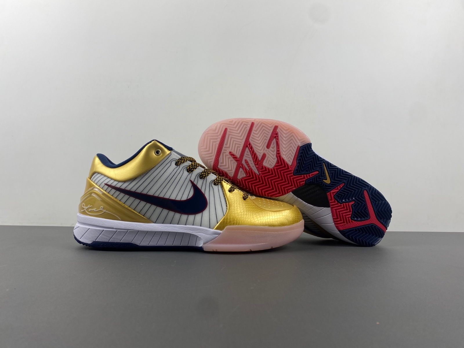 Nike Kobe4 (Yellow and Blue)