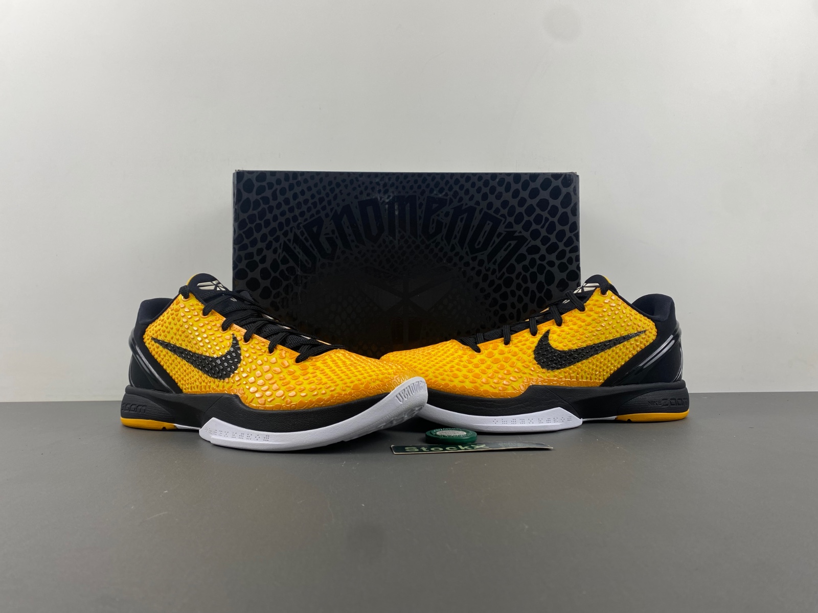 NIKE KOBE 6 PROTRO “LIGHTBULB” BLACK YELLOW