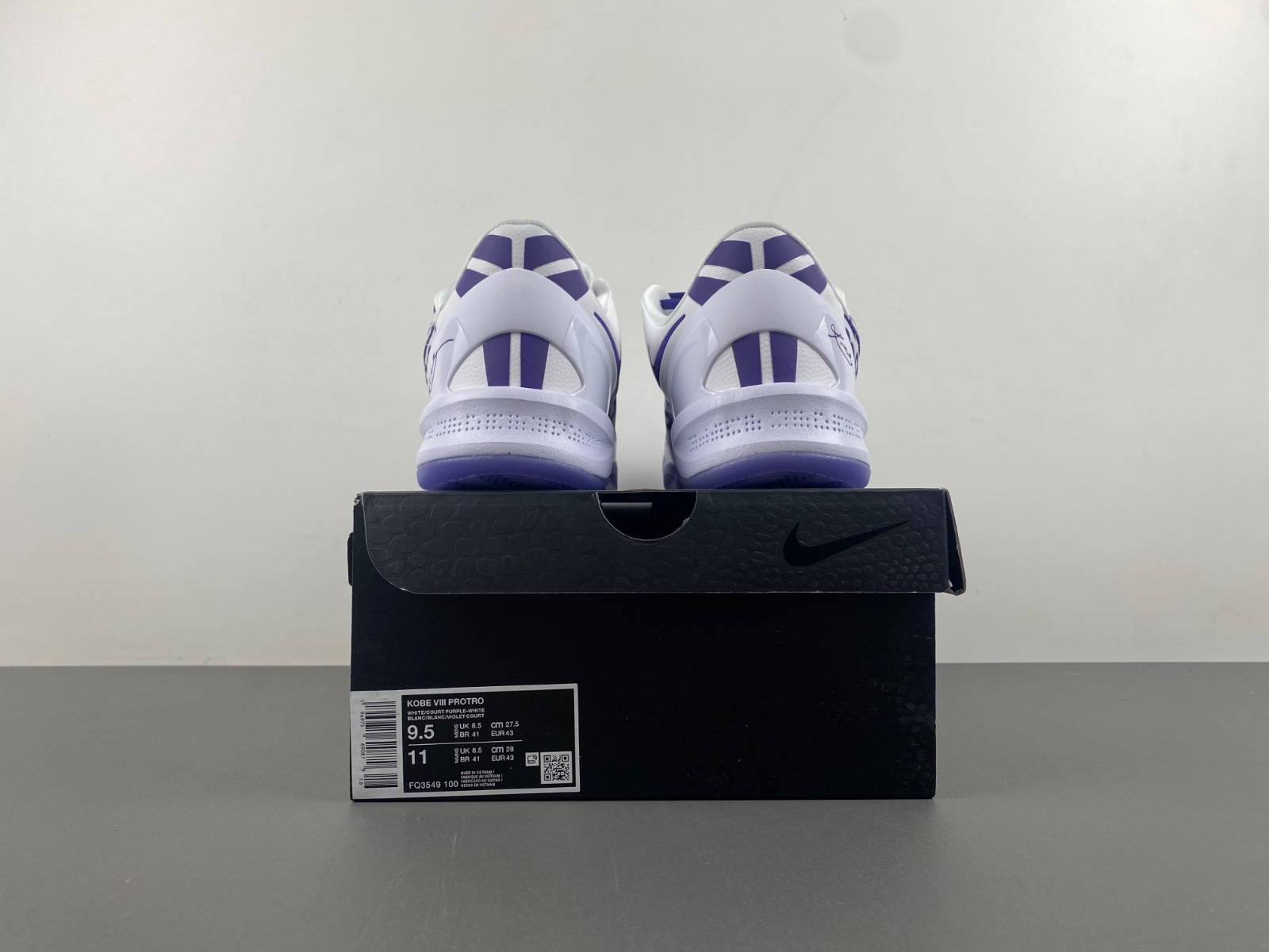 Nike Kobe 8 Protro “White Court Purple”