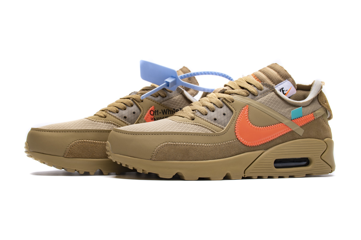 Off-White x Nike Air Max 90 “Desert Ore”