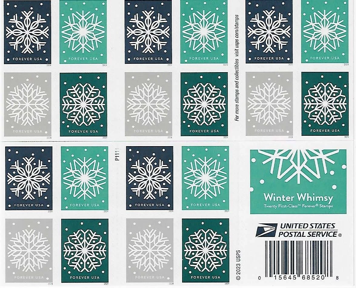 2024 Winter Whimsy Stamps