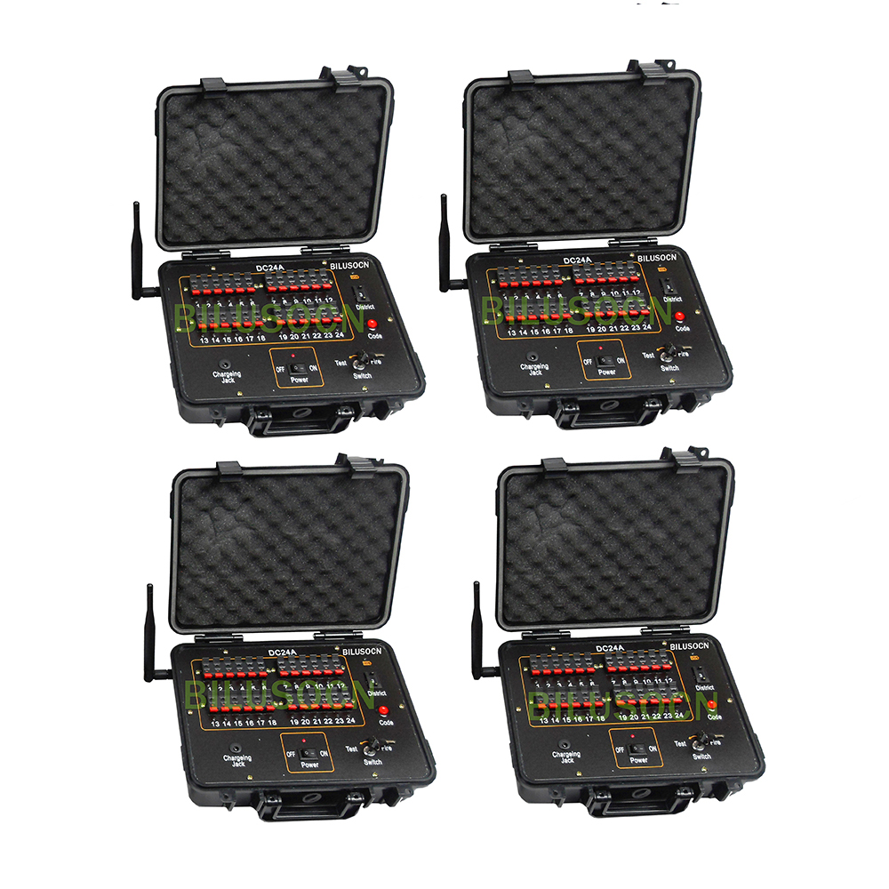 BILUSOCN 4 sets 24 cues receivers (DC24A) Work with DB240D