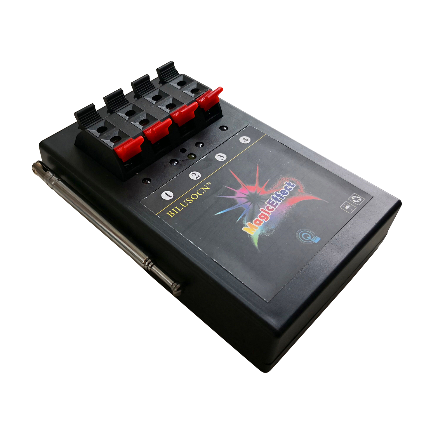 Shipping From USA 6 PCS 4 cues receiver box 433MHZ for fireworks firing system