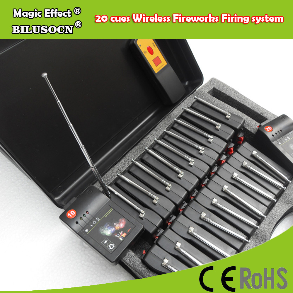 Multifunction remote Free Shipping+20cues Digital remote fireworks firing system