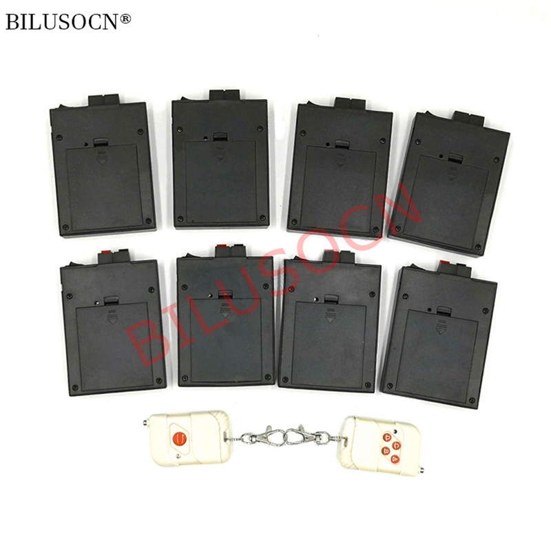 Bilusocn 8cues fireworks firing system+salvo fire+Multi-function remot+Free shipping