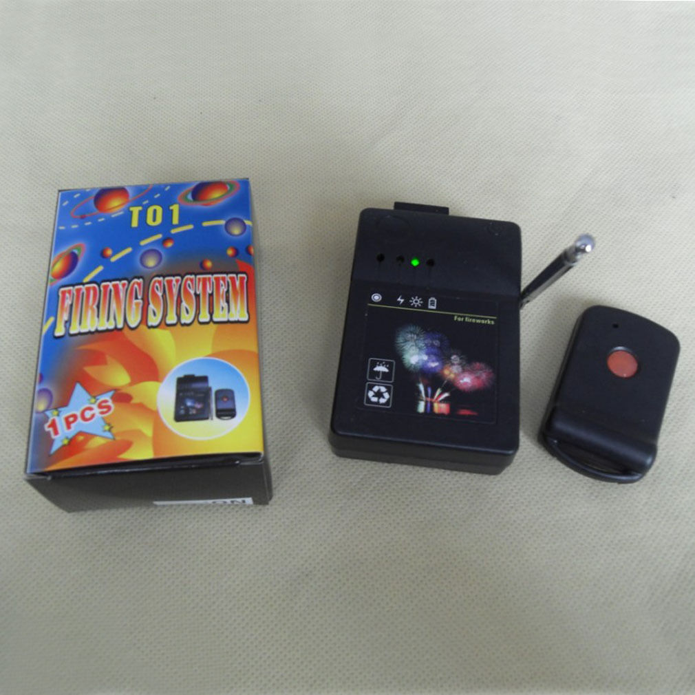 1Channels Fireworks Firing System+Rapid Fire+Salvo fire+program