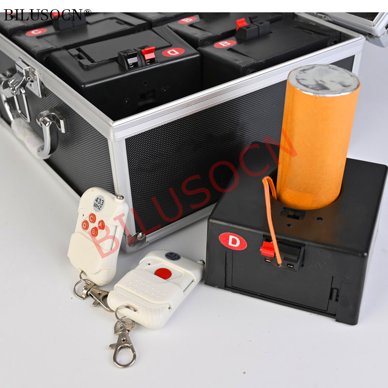 8 Cues Fountain Fireworks Firing System Cold Firework Machine Wireless Remote