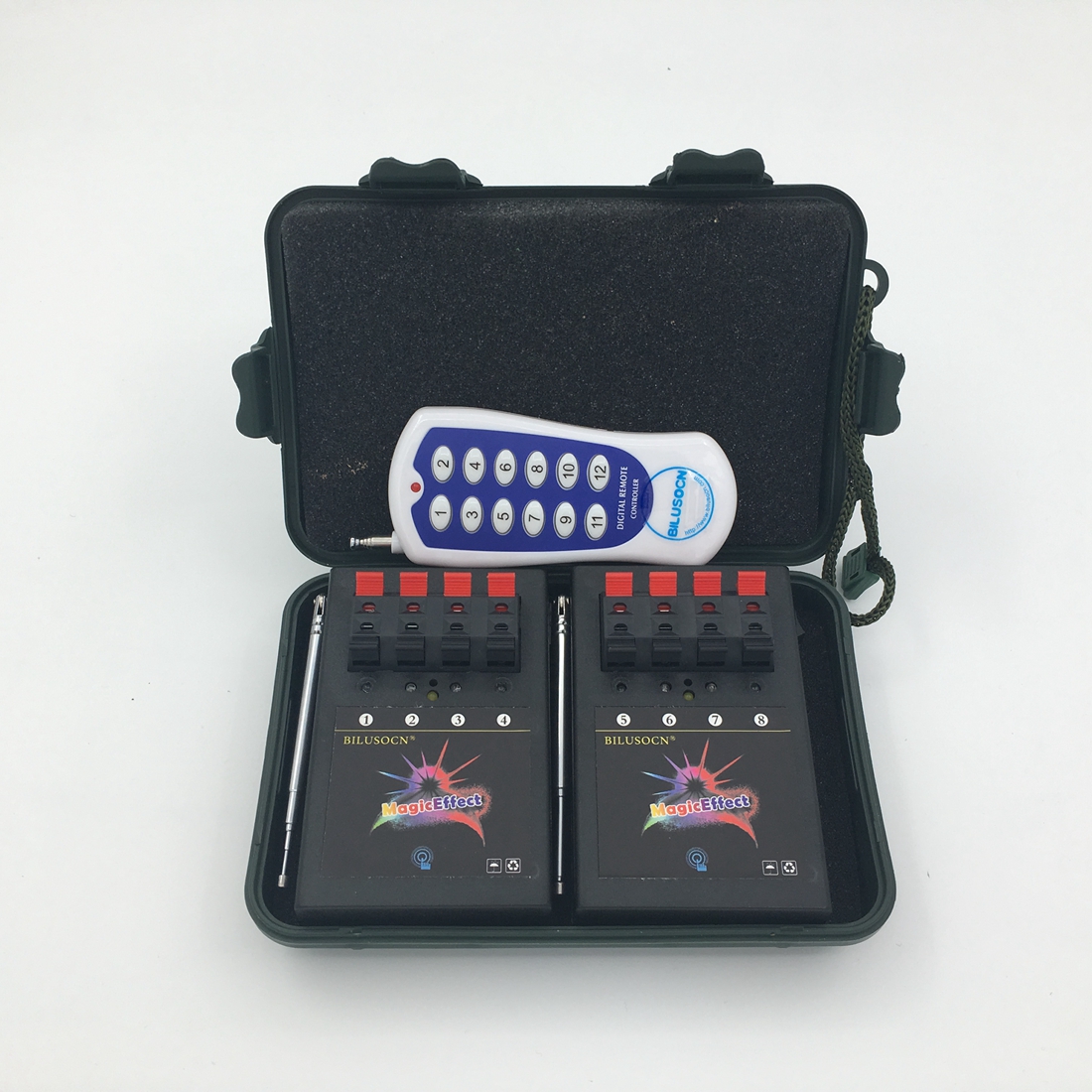 BILUSOCN 8channel fireworks firing system+wireless pyrotechnic equipment