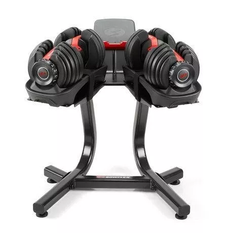 Bowflex SelectTech 552 Adjustable Dumbbells (Pair) and Stand Bundle