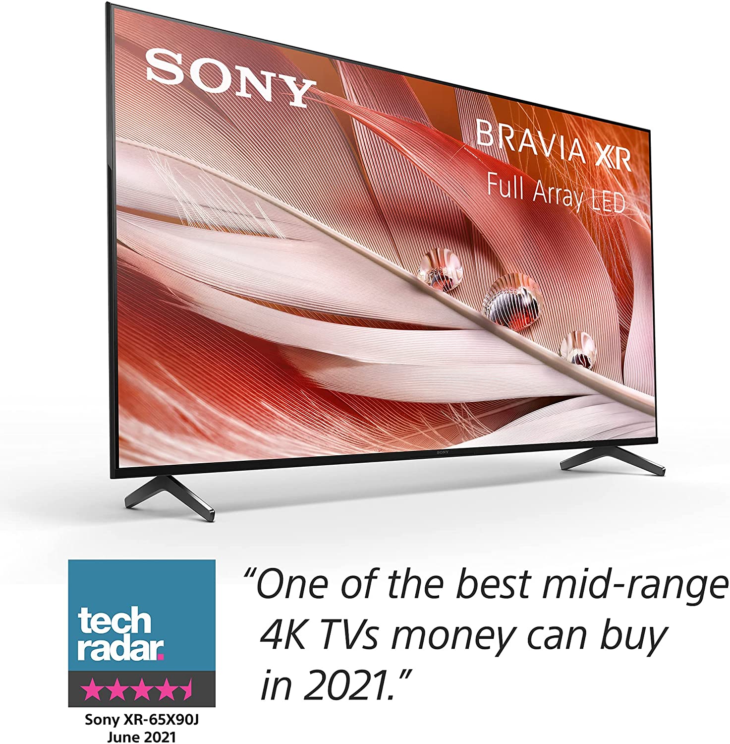 Sony X90J 75 Inch TV: BRAVIA XR Full Array LED 4K
