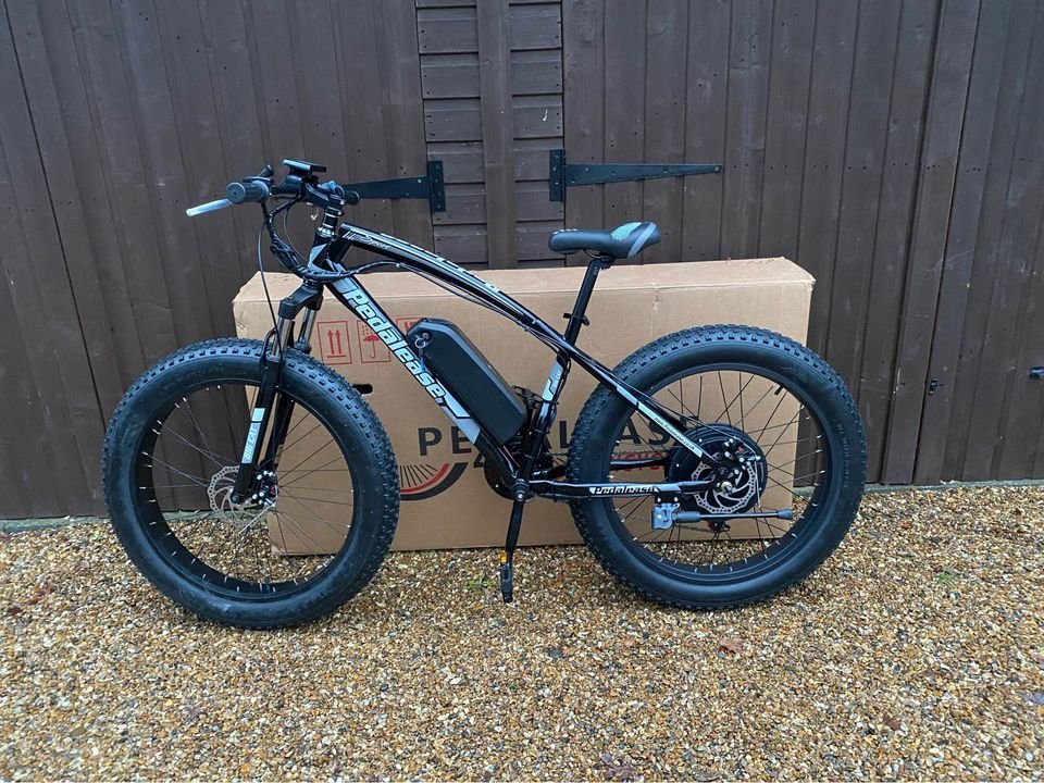 Electric bike Big Cat 26 inch wheel e bike 1000W rear hub brushless brand new