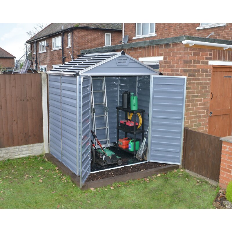 SkyLight 6 Ft. W x 5 Ft. D Polycarbonate Storage Shed