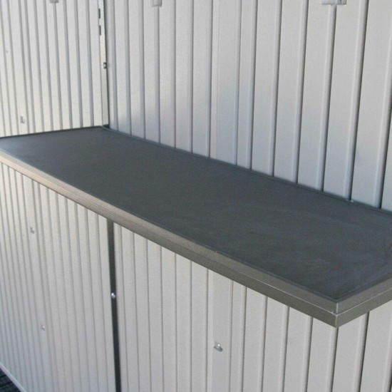 8 Ft. W x 10 Ft. D Plastic Traditional Storage Shed