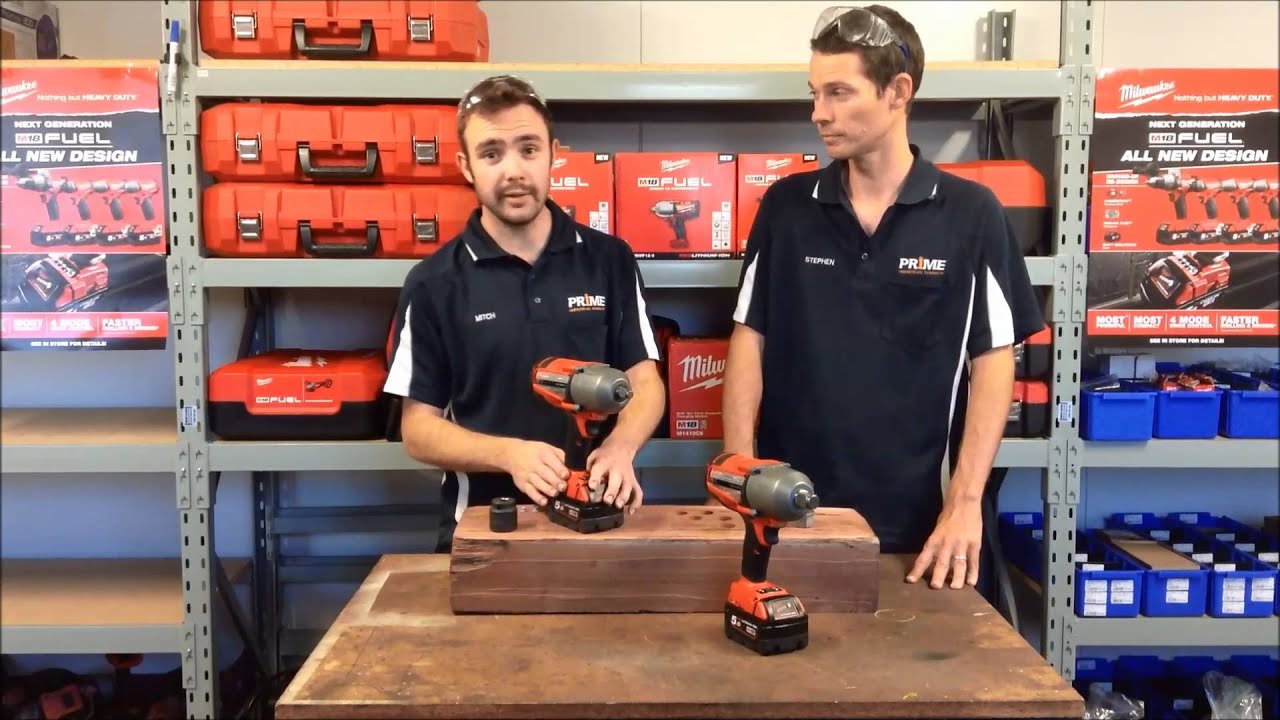 2 PC M18 FUEL Auto Kit – 1/2″ Impact Wrench and 3/8″ Impact Wrench