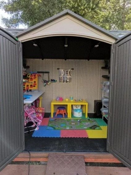 10 feet X 8 feet outdoor storage shed (model 60001)