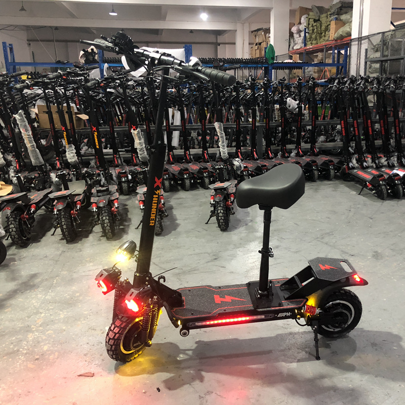 60V dual drive foldable scooter adult high power off-road scooter