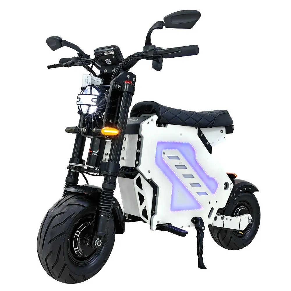 2024 Newest FLJ F1 72V 12000W Electric Scooter Motorcycle with App NFC 75MPH Speed