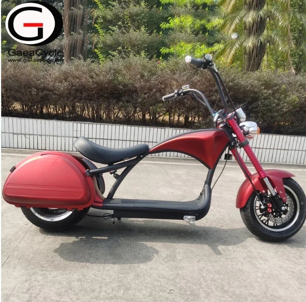 2000W 60V 20Ah Fat Tire Chopper Style Electric Bike Scooter citycoco m1 eu warehouse