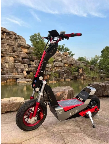 High Speed Racing 70-90Mph Fast Escooter 72V 15000W QS Motor 110-140KMH 180A Powerful Controller Electric Scooter For Adults