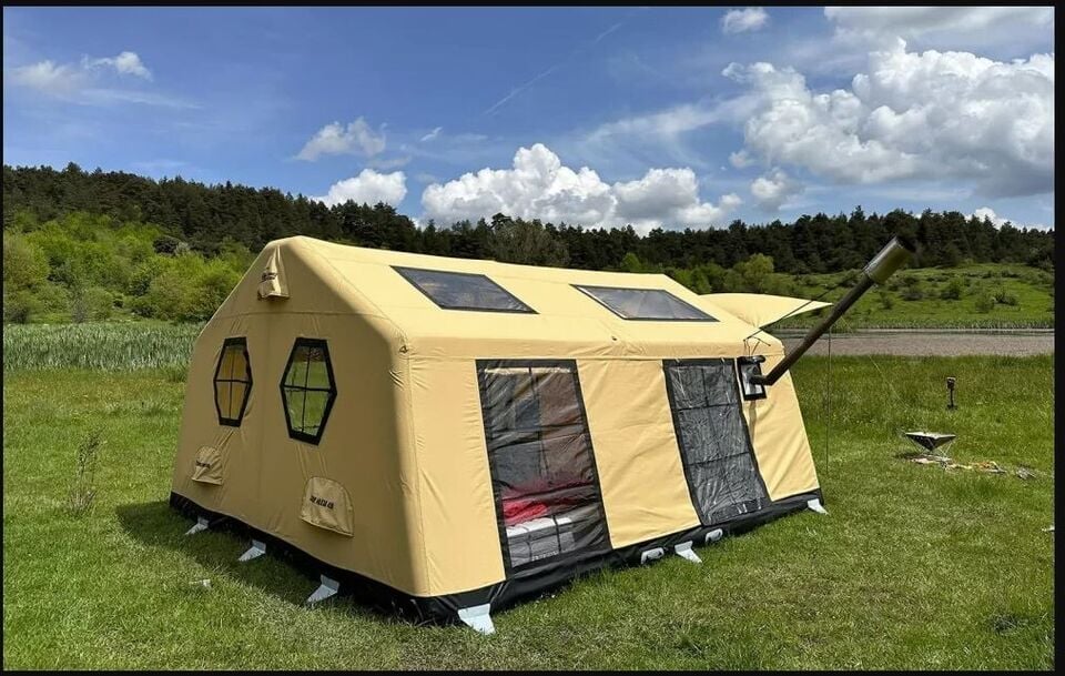 Tente de camping gonflable, extra large (ELARIO XL)