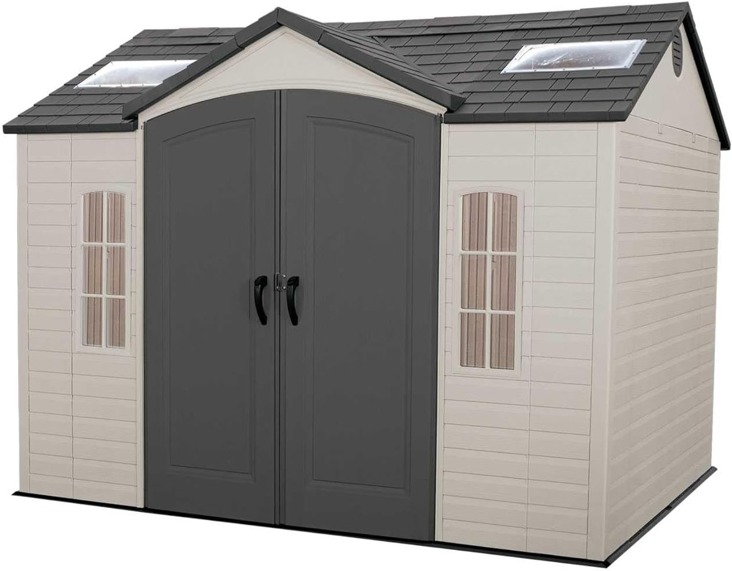 Lifetime 10 x 8 Heavy Duty Fully Accessorised Plastic Shed