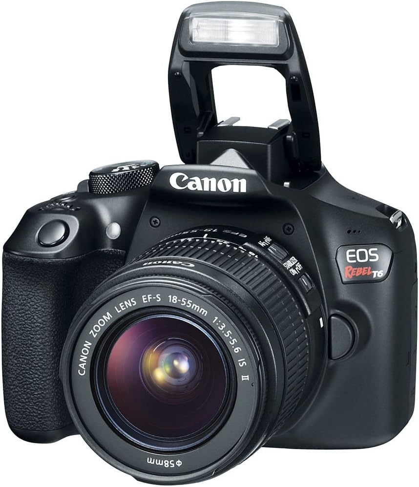 Canon EOS Rebel T6 Digital SLR Camera Bundle